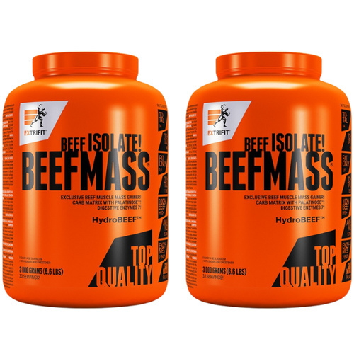 EXTRIFIT Beef Mass - 2x 3000g