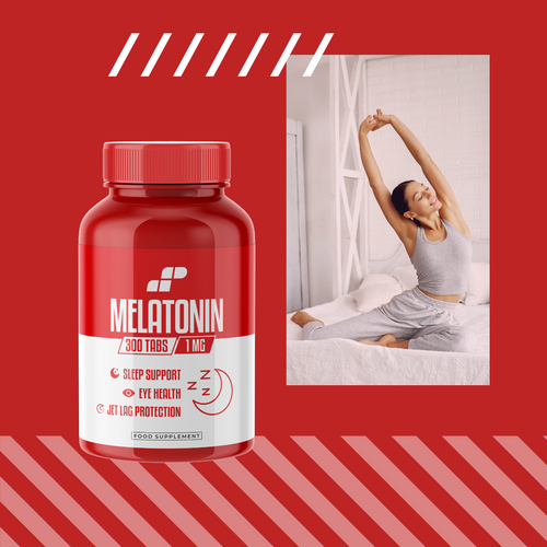 MP NUTRITION Melatonin 1mg - 300tabs - Melatonina