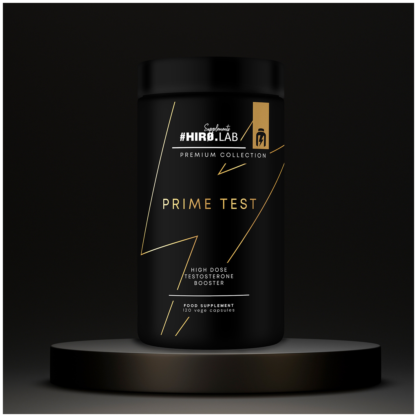 Zestaw HIRO.LAB Prime Test - 120vcaps. + Magnet - 90vcaps.