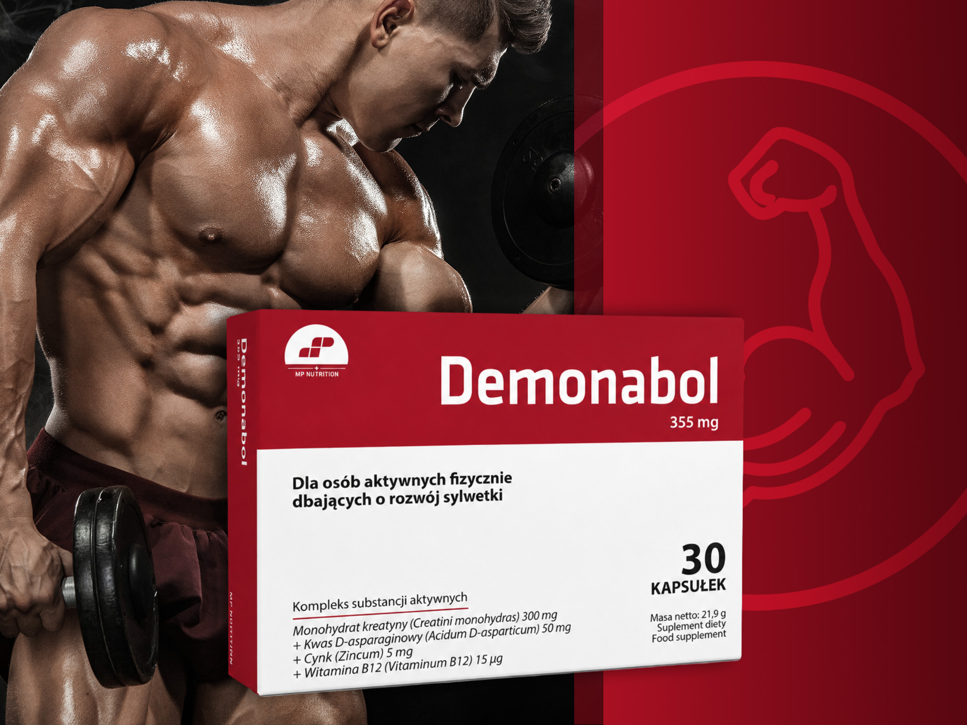 MP NUTRITION Demonabol - 30caps