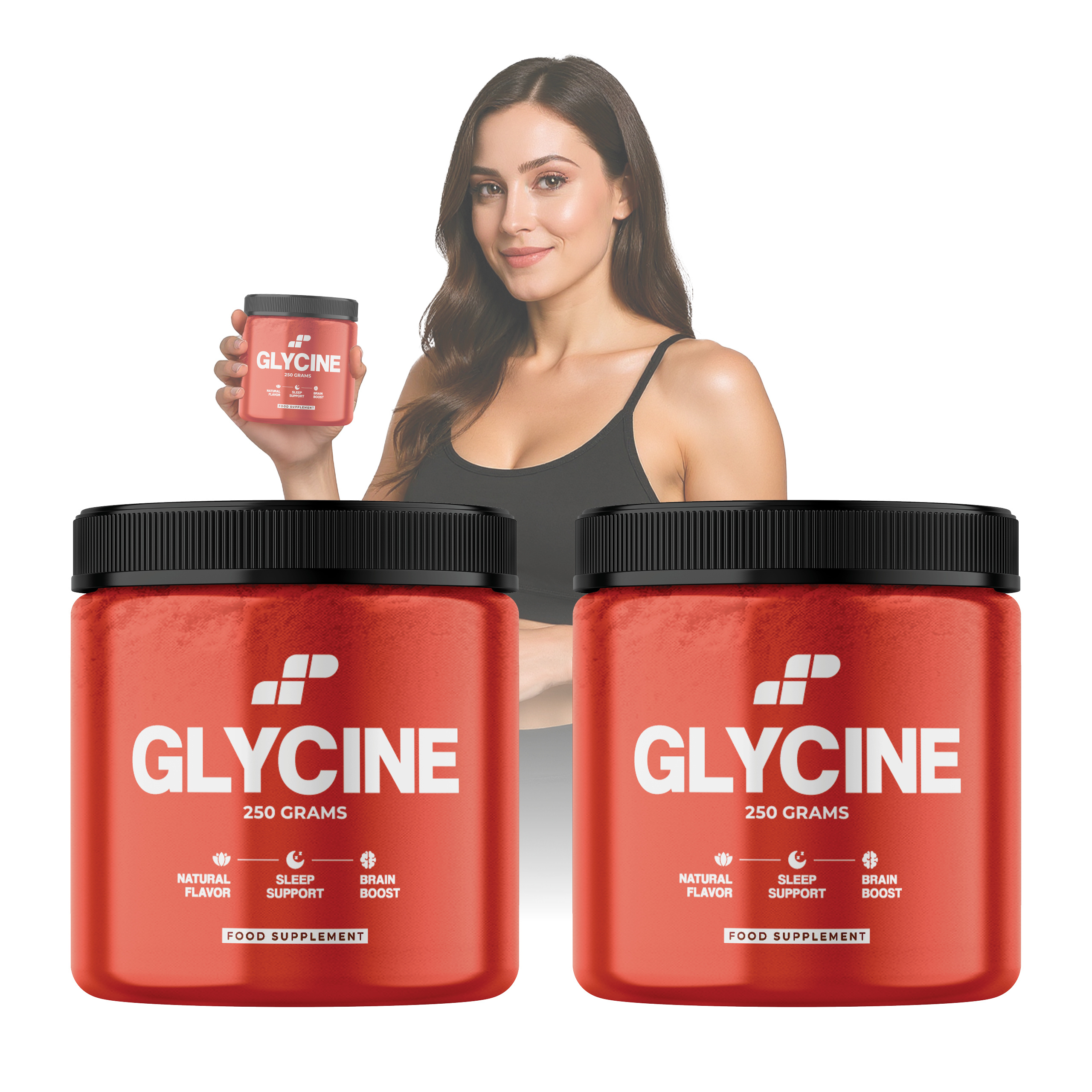 2x MP NUTRITION Glycine – 250g