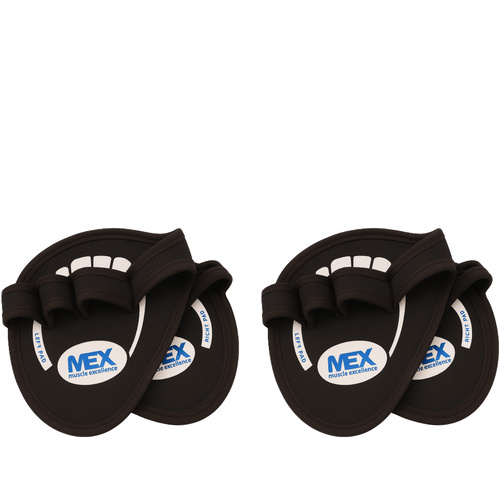 MEX NUTRITION - G-sport Training Grips One Size - 2x Black
