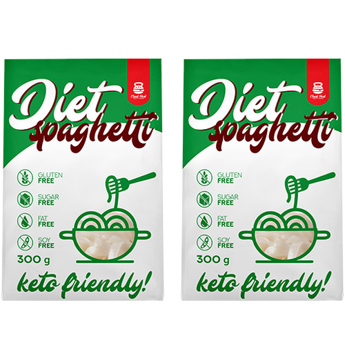 Cheat Meal Nutrition Diet Spaghetti - 2x 400g (300g netto) - Makaron Konjac