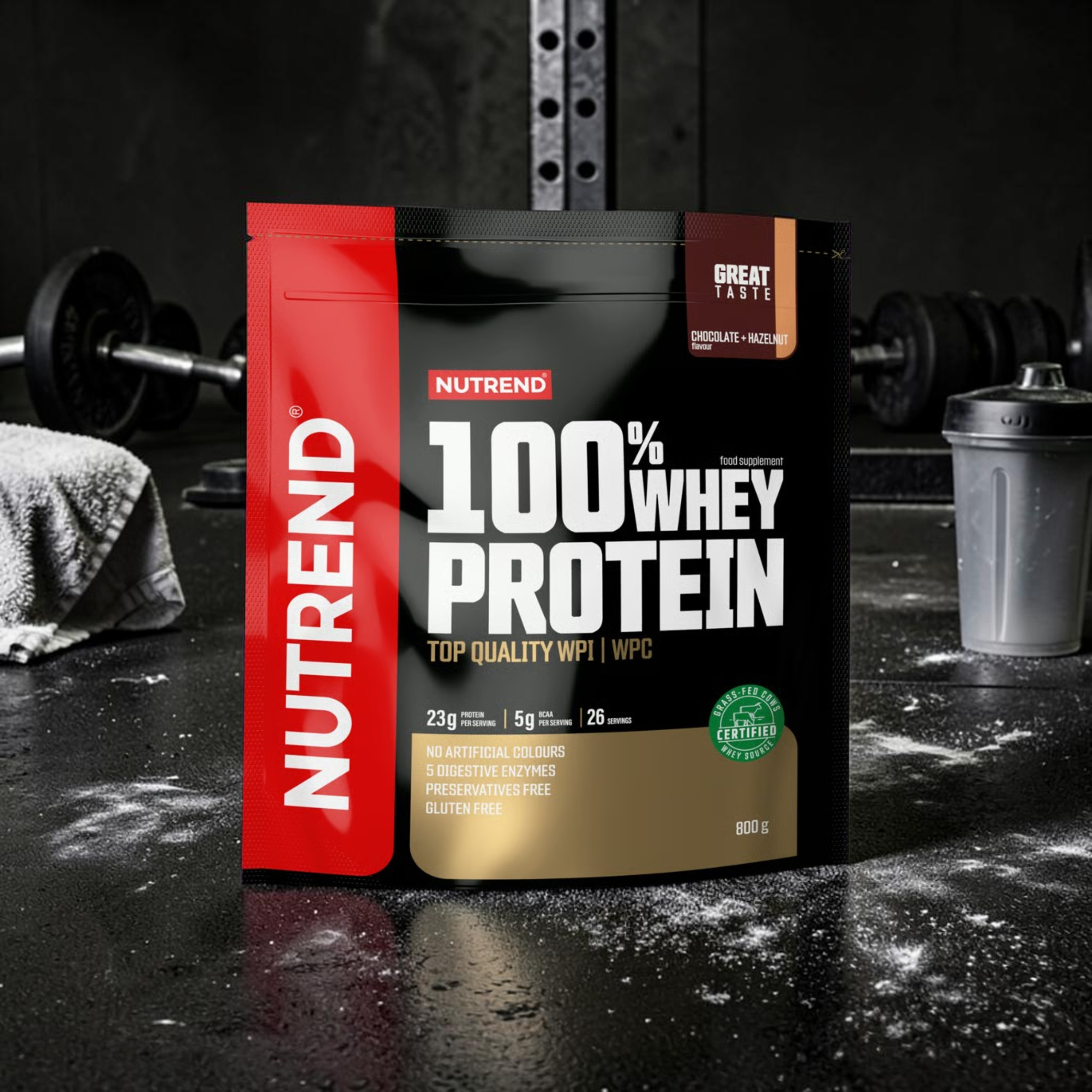 NUTREND - 100% Whey Protein - 800g