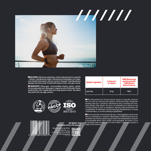 MP NUTRITION Zinc - 120caps - Cynk