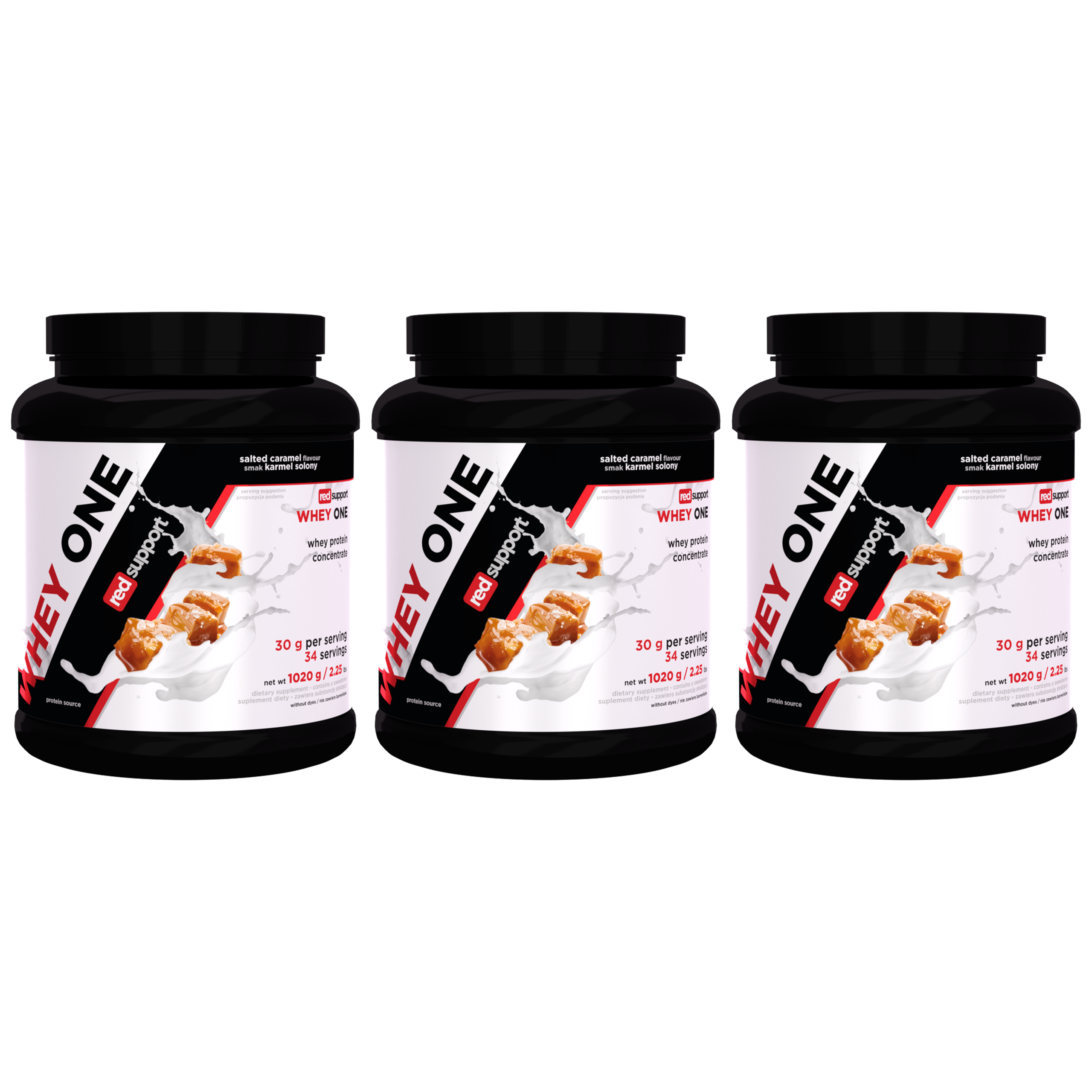 RED SUPPORT Whey One - 3x 1020g