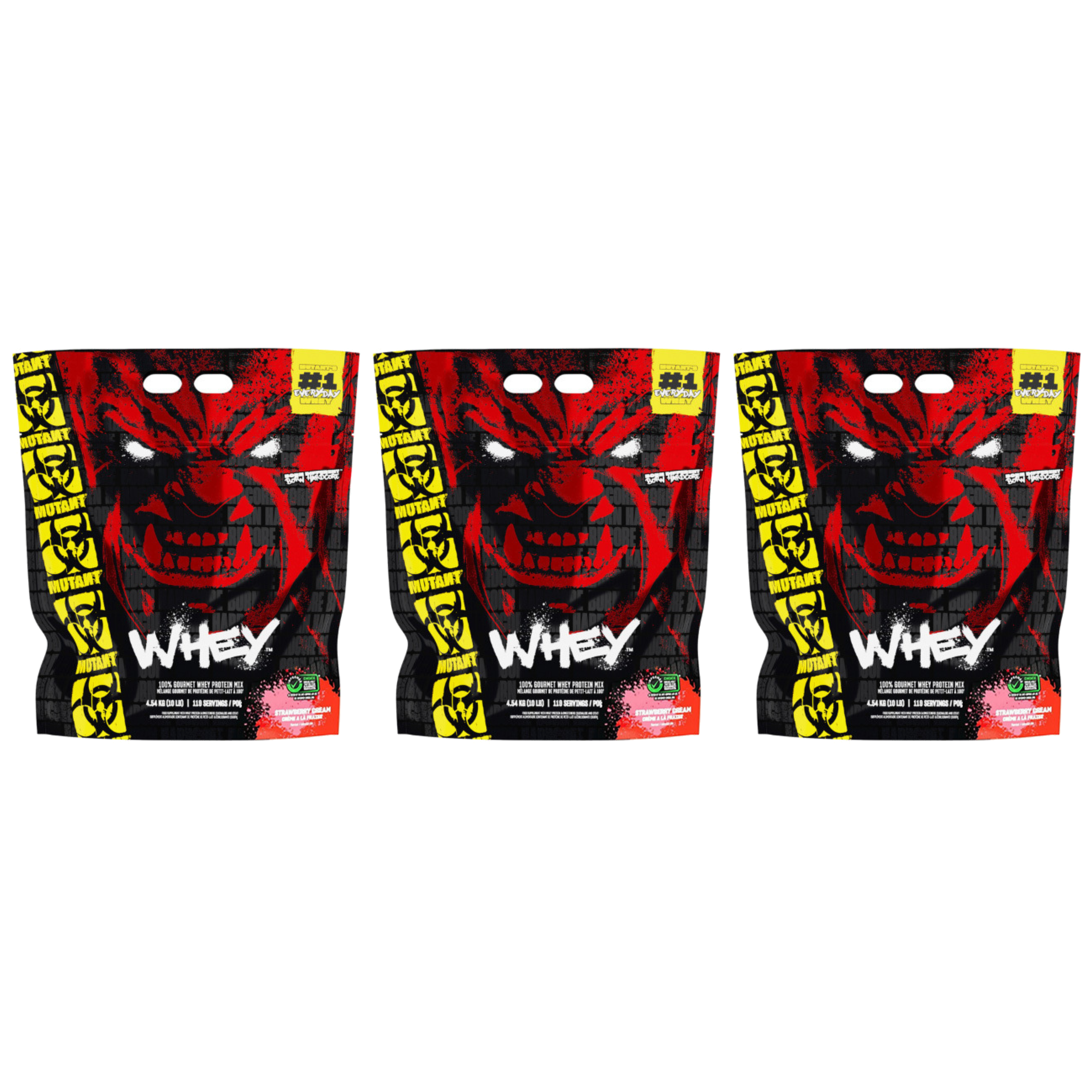 MUTANT Mutant Whey - 3x 4540g