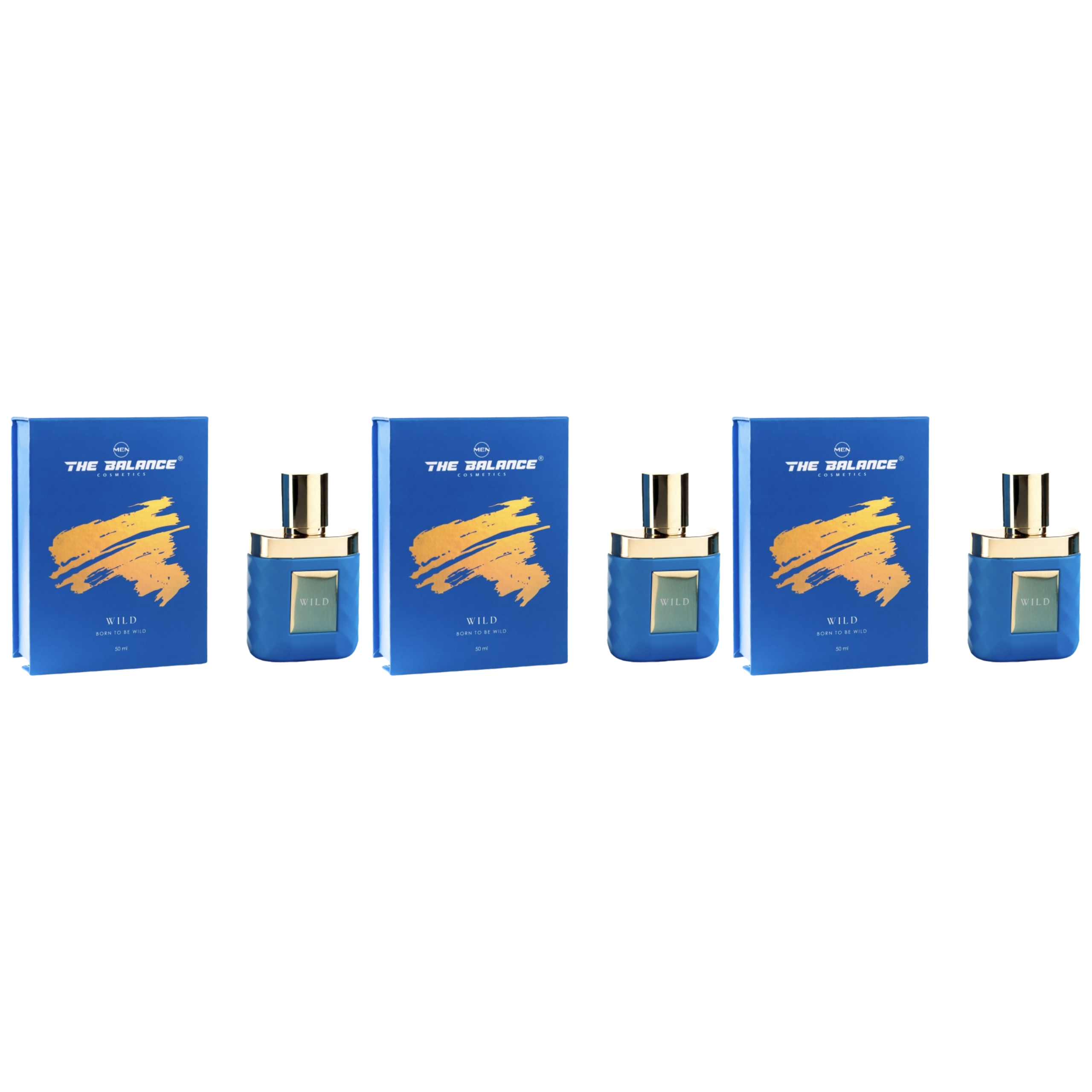 THE BALANCE COSMETICS - Perfumy Wild - 3x 50ml