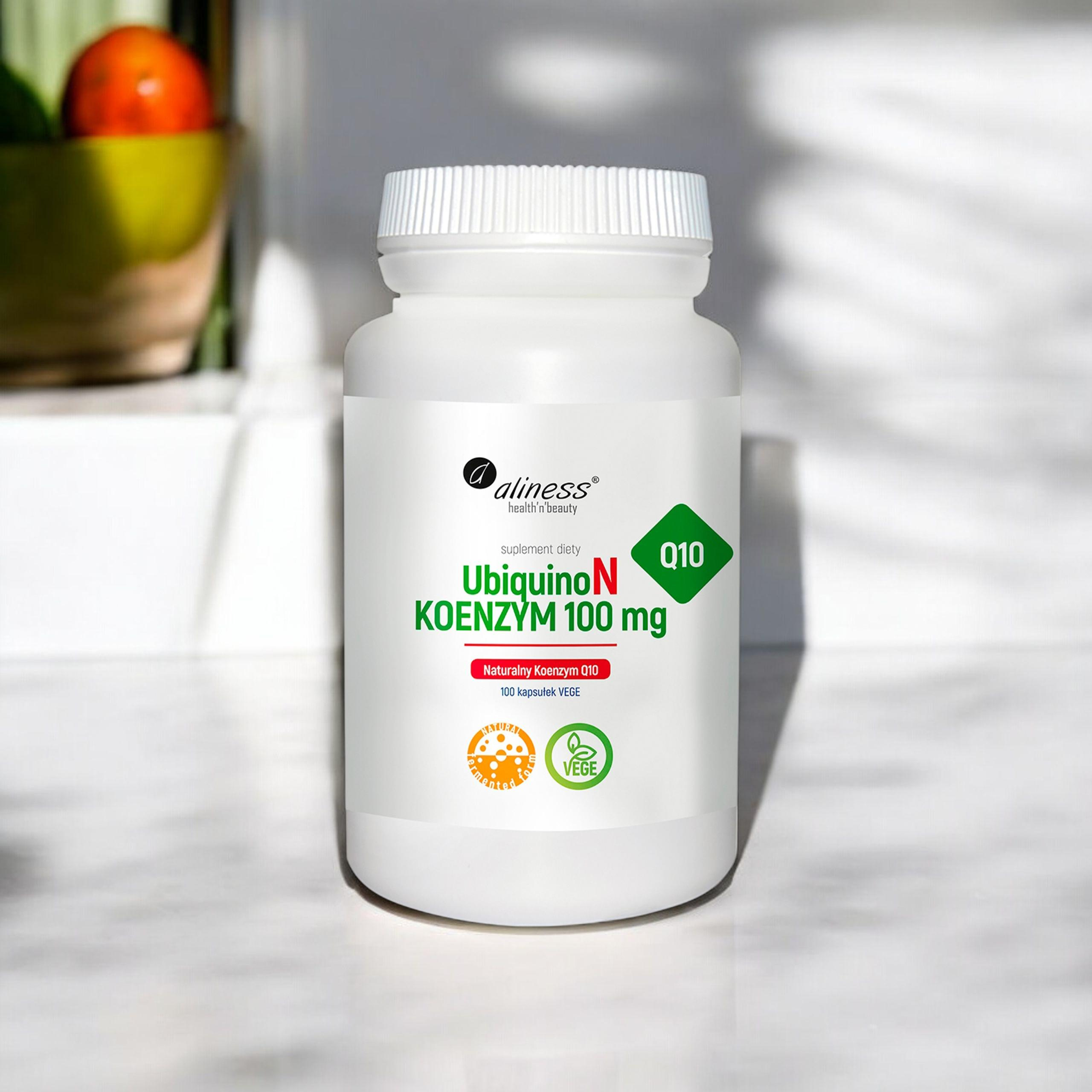 ALINESS UbiquinoN Koenzym Q10 100 mg - 2x 100caps
