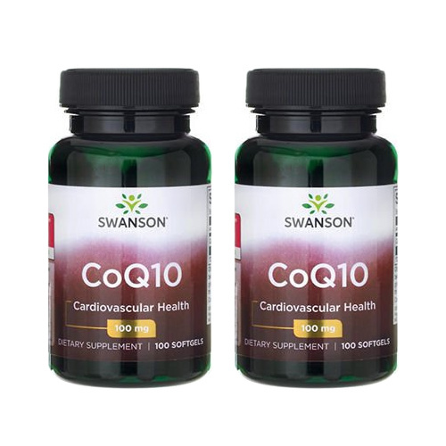 SWANSON CoQ10 100mg - 2x 100softgels