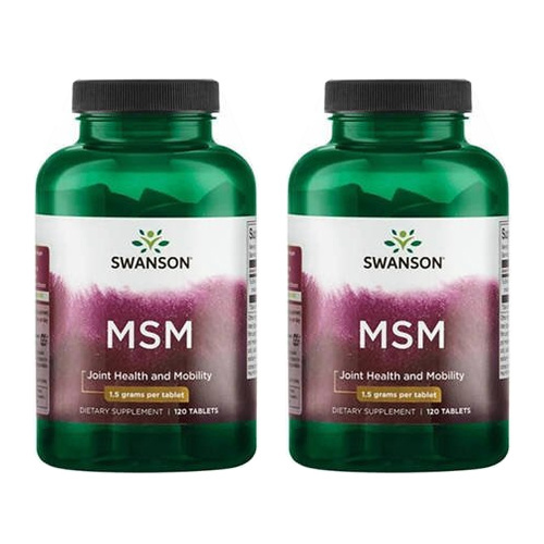 SWANSON MSM 1500mg - 2x 120tabs