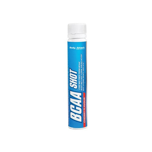 BODY ATTACK - BCAA Shot - 25ml - Cherry - WYPRZEDAŻ - 31-12