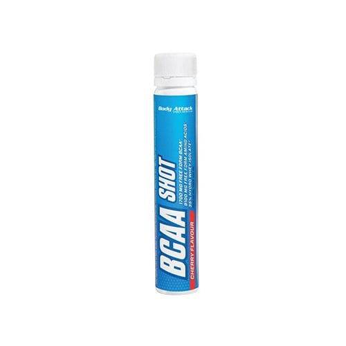 BODY ATTACK - BCAA Shot - 25ml - Cherry - WYPRZEDAŻ - 31-12