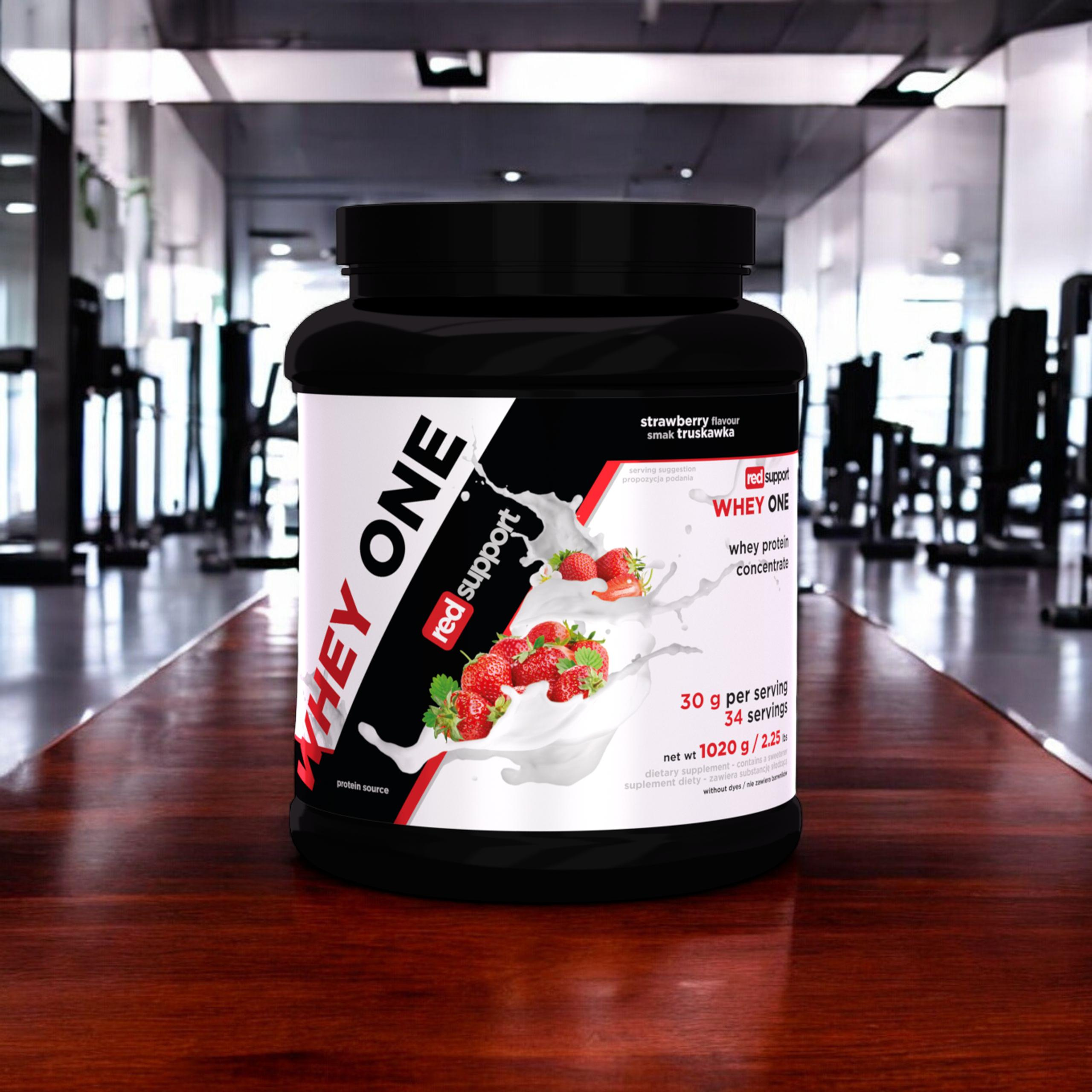 RED SUPPORT Whey One - 1020g - WYPRZEDAŻ - 30-04