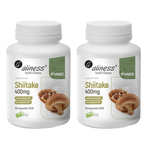 ALINESS - Shiitake 400mg - 2x 90vcaps.
