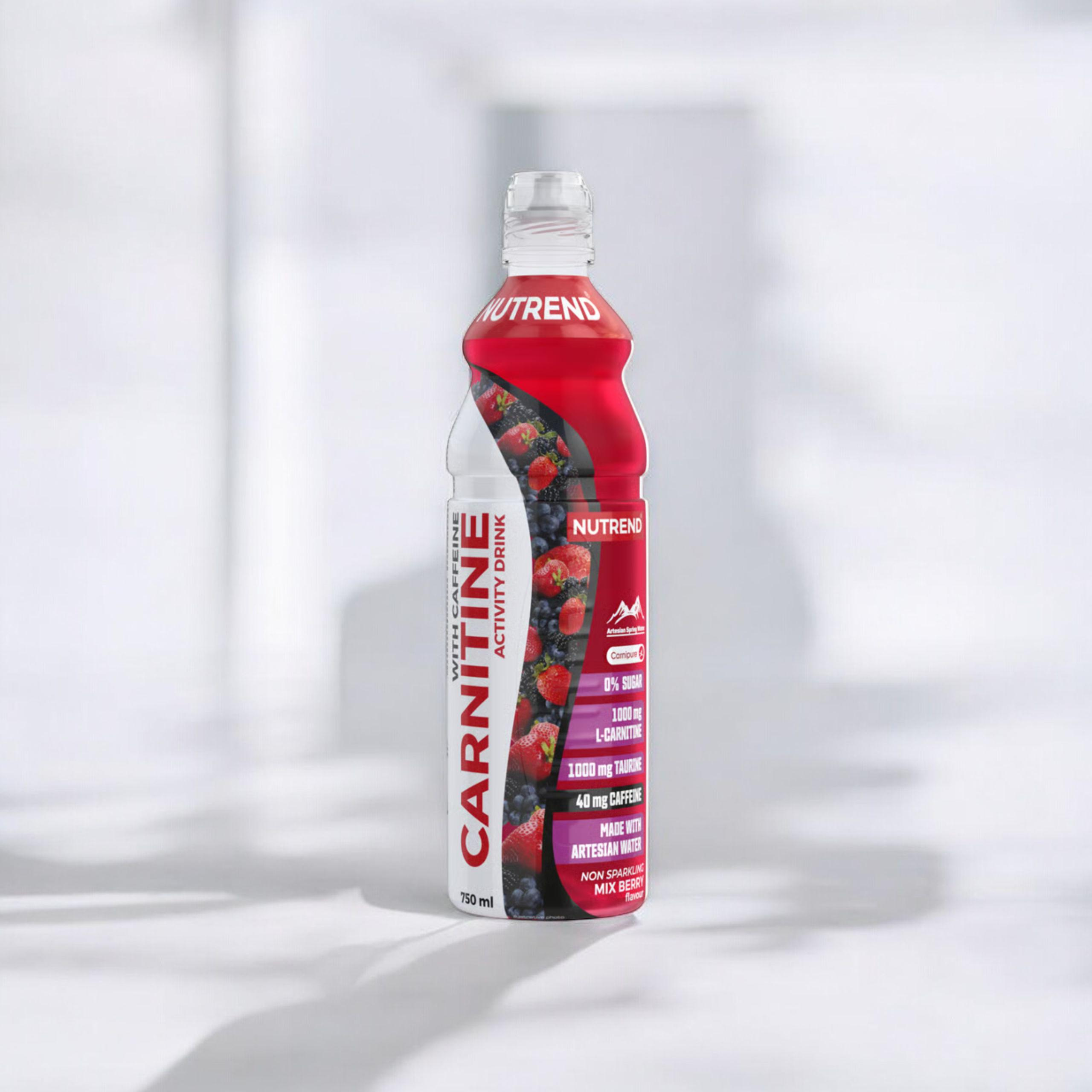 NUTREND Carnitine drink with caffeine - 2x 750ml