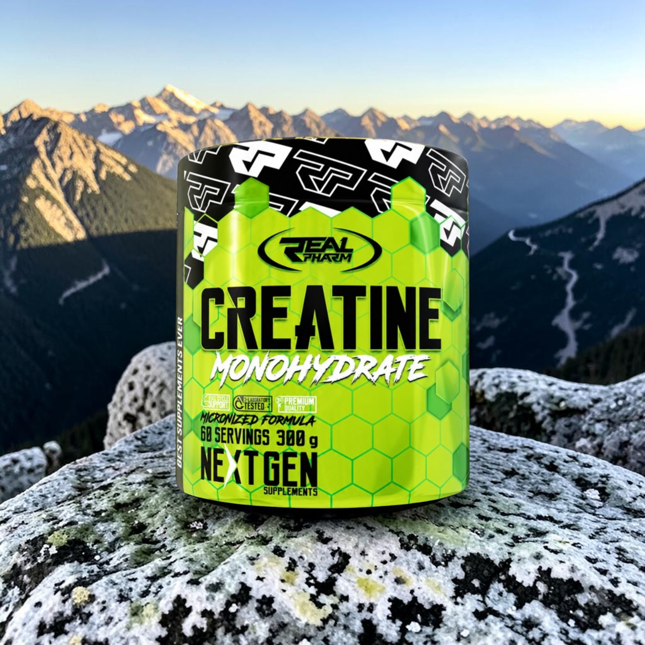 REAL PHARM Creatine Monohydrate - 300g