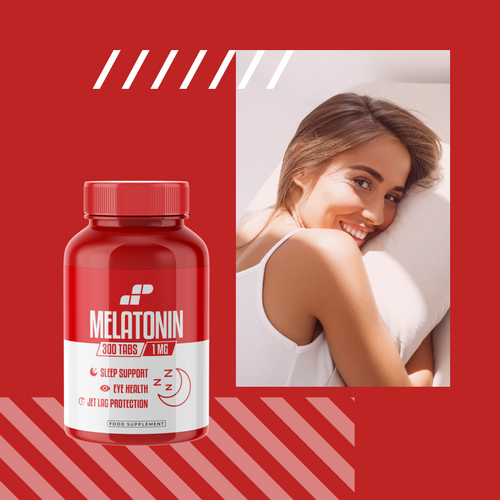 MP NUTRITION Melatonin 1mg - 300tabs - Melatonina