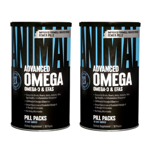 UNIVERSAL Animal Omega - 2x 30pack