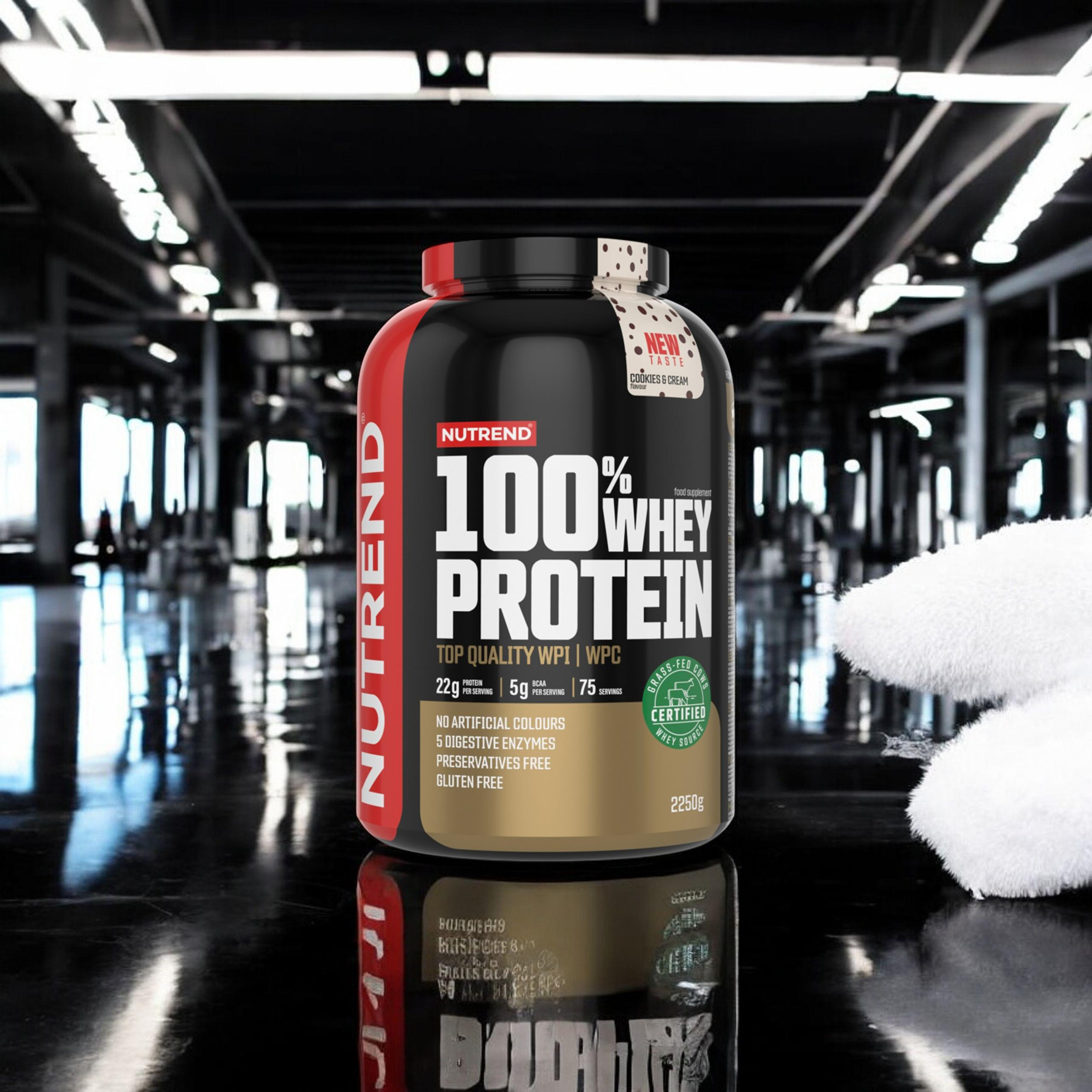 NUTREND 100% Whey Protein - 2x 2250g