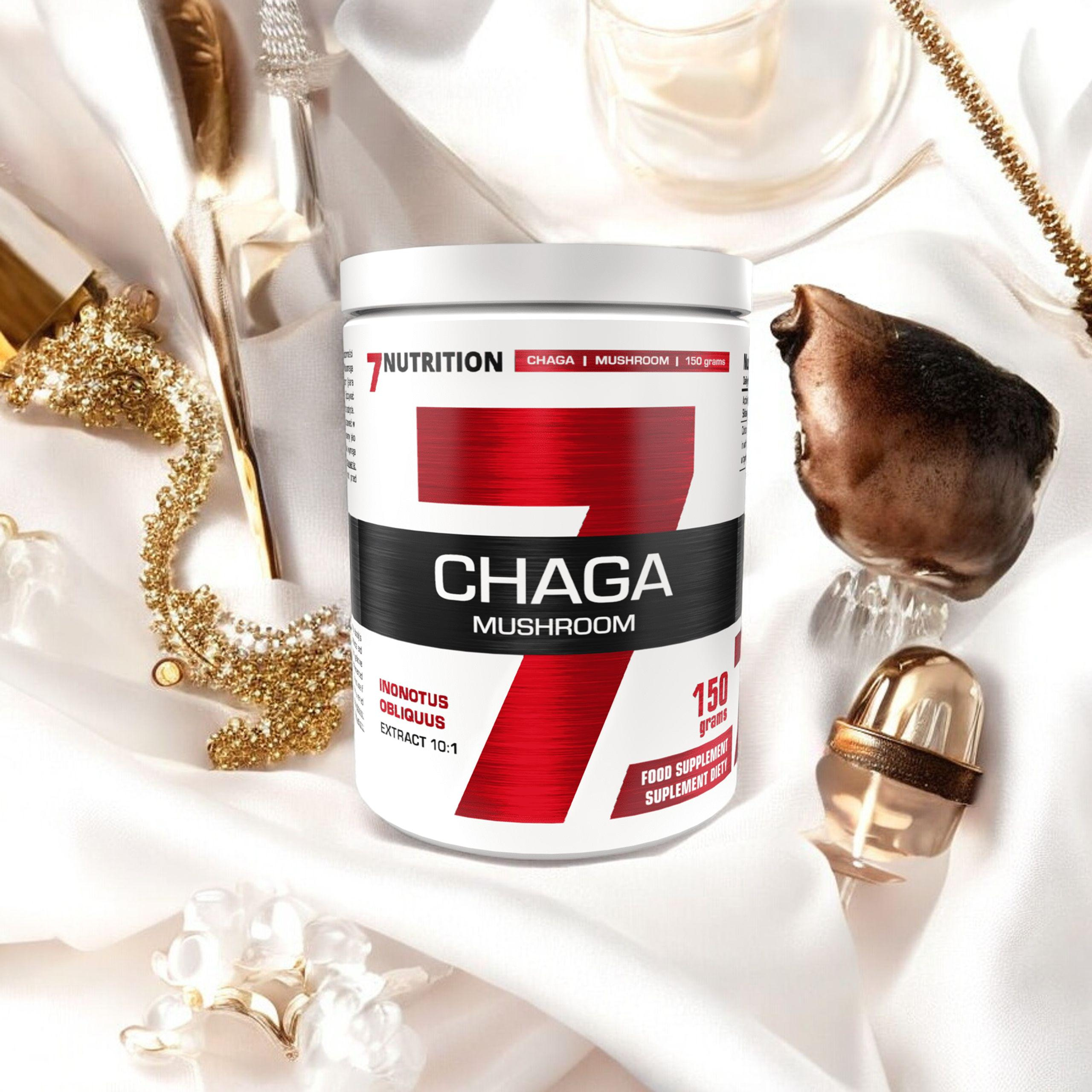 7 NUTRITION Chaga Mushroom - 3x 150g