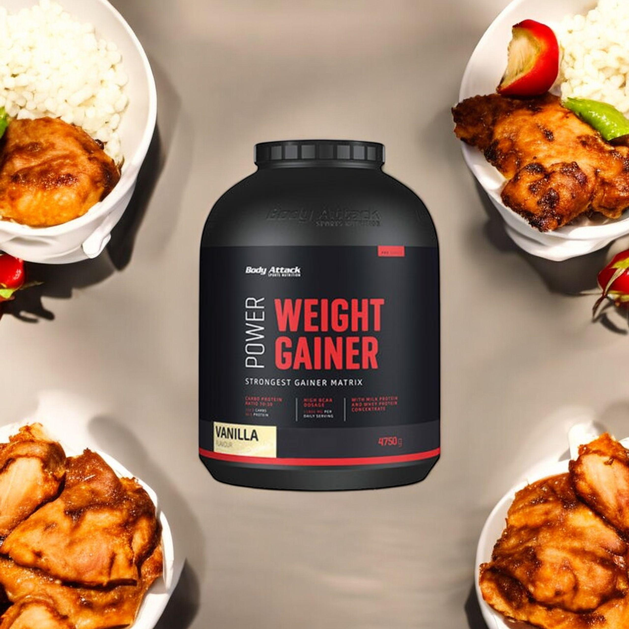 BODY ATTACK Power Weight Gainer - 3x 4750g