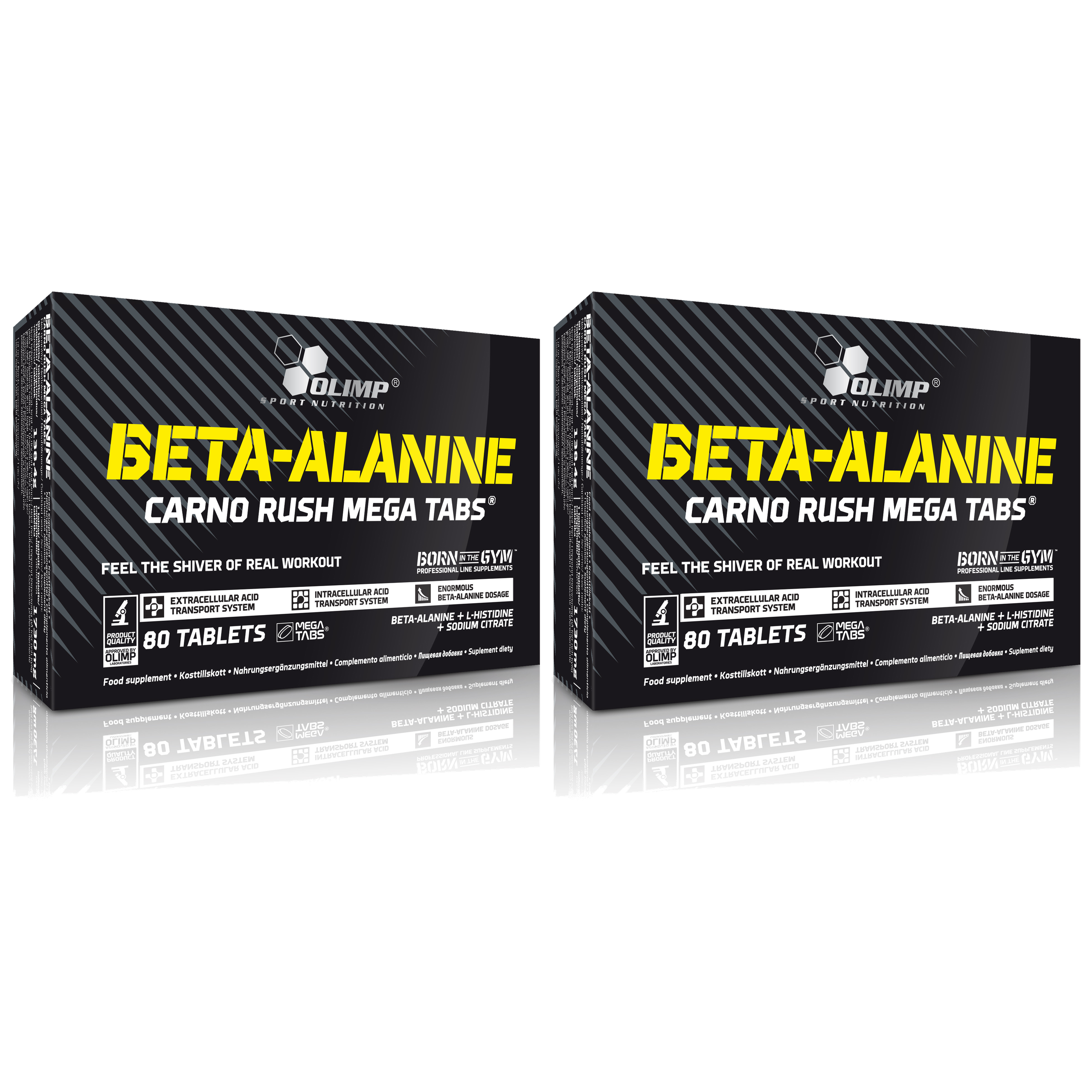 OLIMP Beta Alanine Carno Rush MT - 2x 80tabs