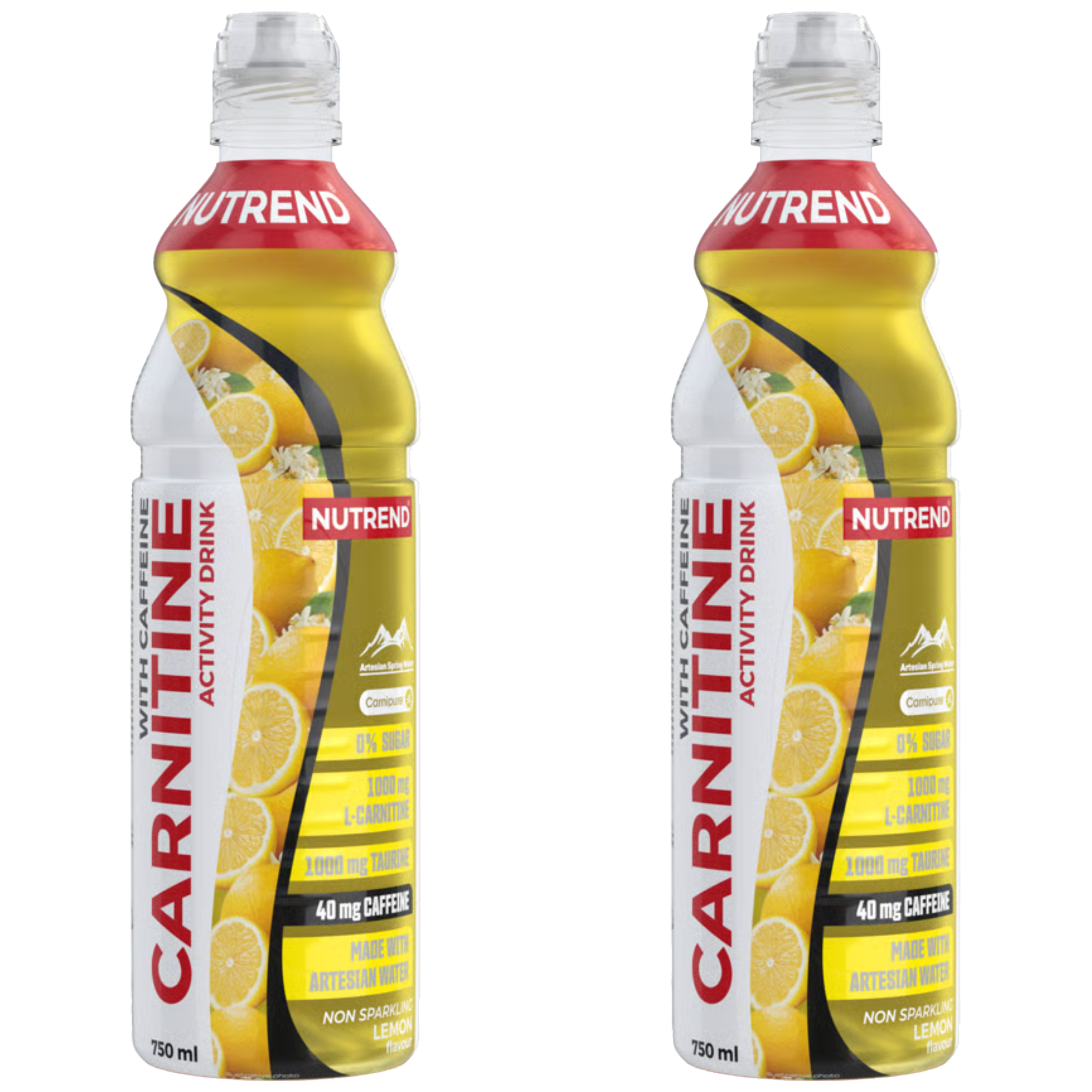 NUTREND Carnitine drink with caffeine - 2x 750ml