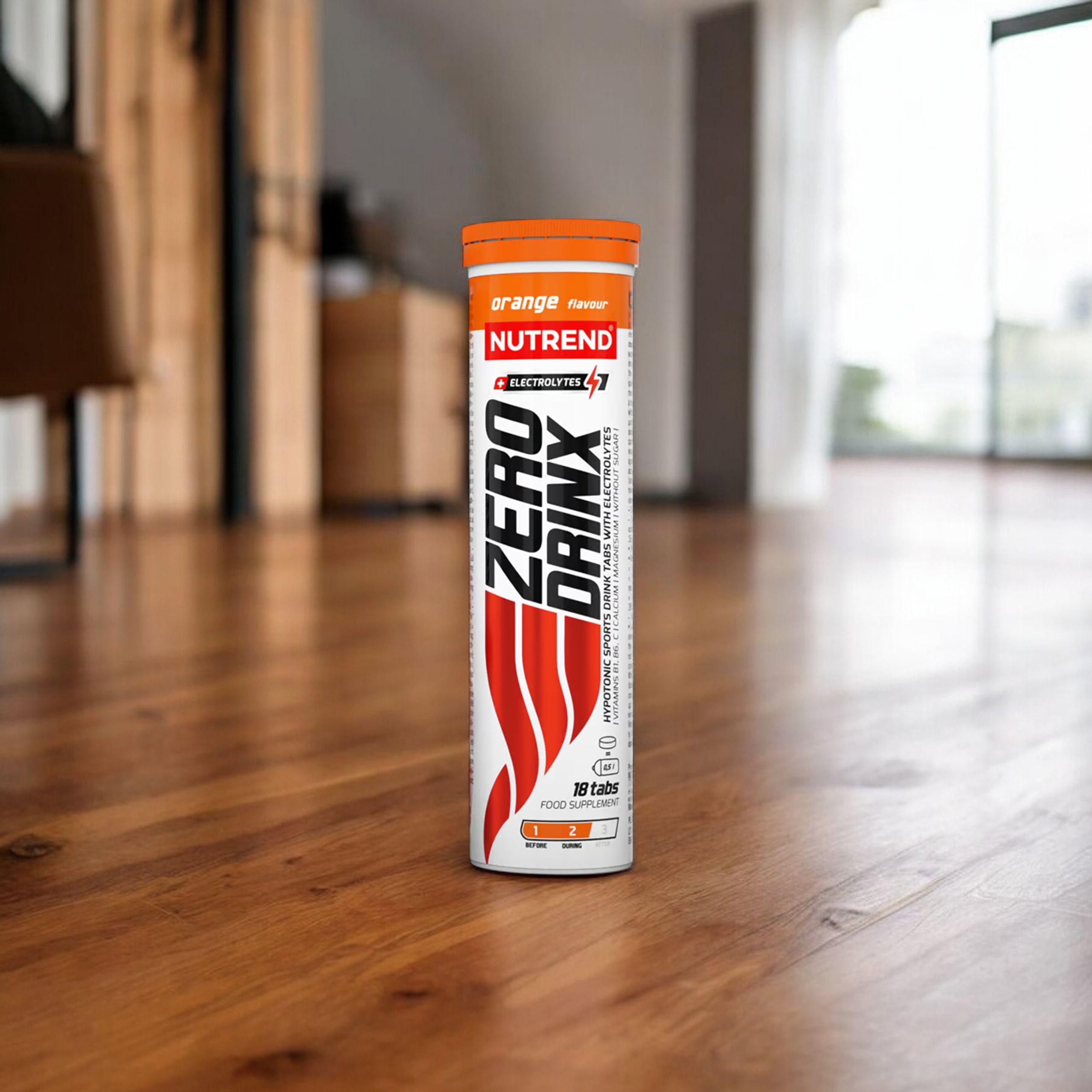 NUTREND - Zero Drink - 18tabs. - Orange - 3x Tabletki Musujące