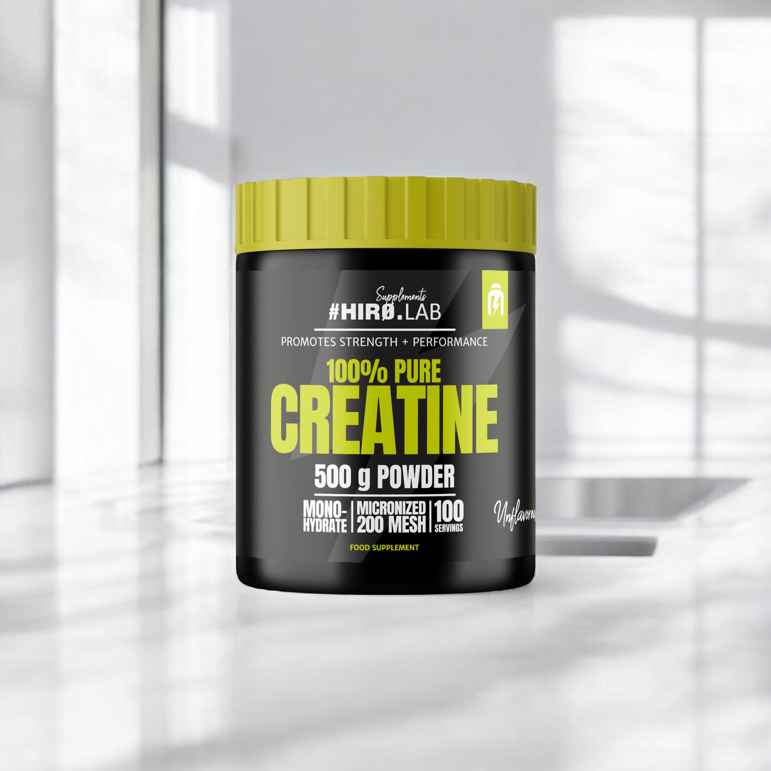 HIRO.LAB 100% Pure Creatine - 500g + 100g FREE