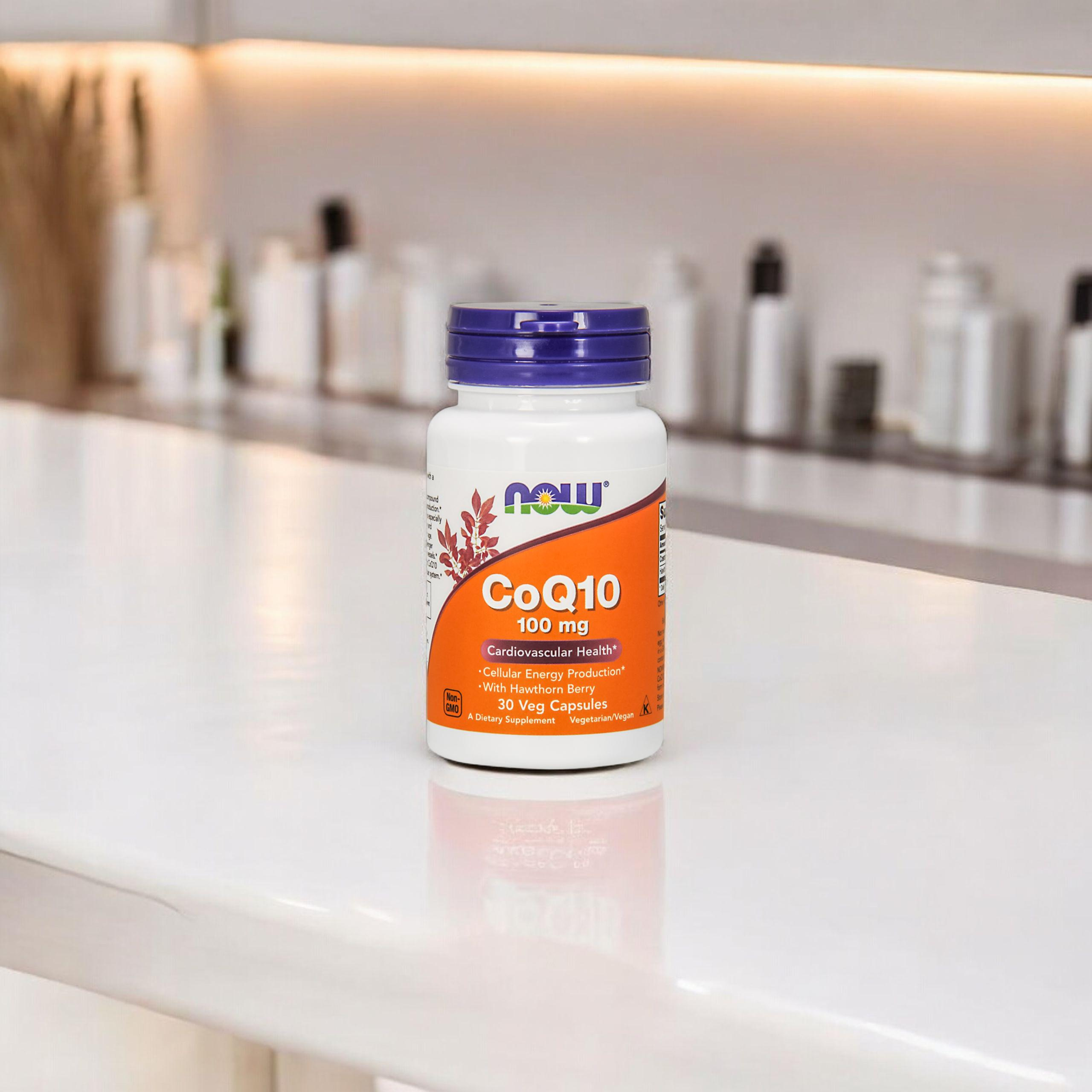 NOW CoQ10 ( Koenzym Q10 ) 100mg - 30vegcaps