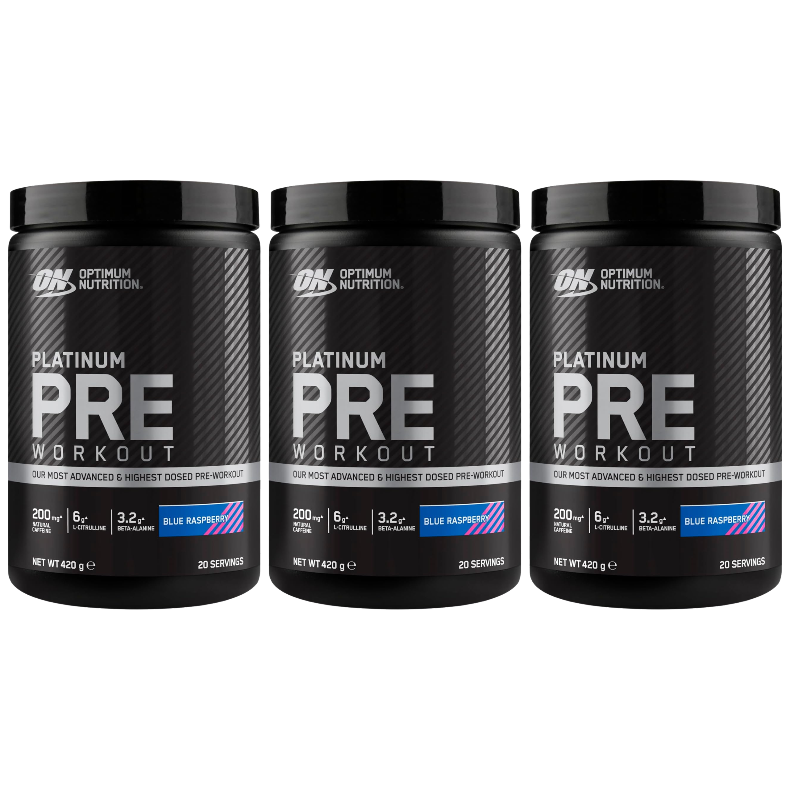OPTIMUM NUTRITION - Platinum Pre Workout - 3x 420g