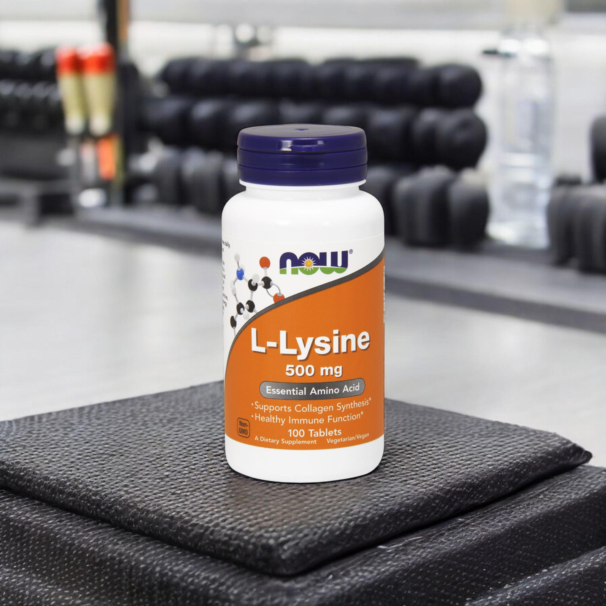 NOW L-Lysine - 2x 100tab