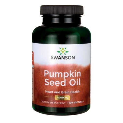SWANSON - Pumpkin Seed Oil 1000mg - 3x 100 Softgels