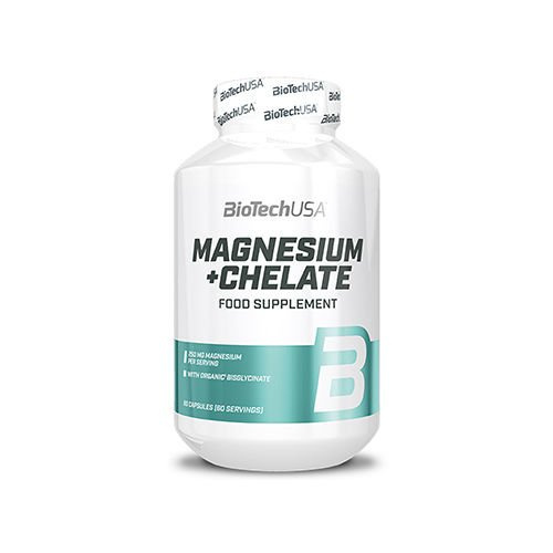 BioTech USA Magnesium + Chelate - 2x 60caps