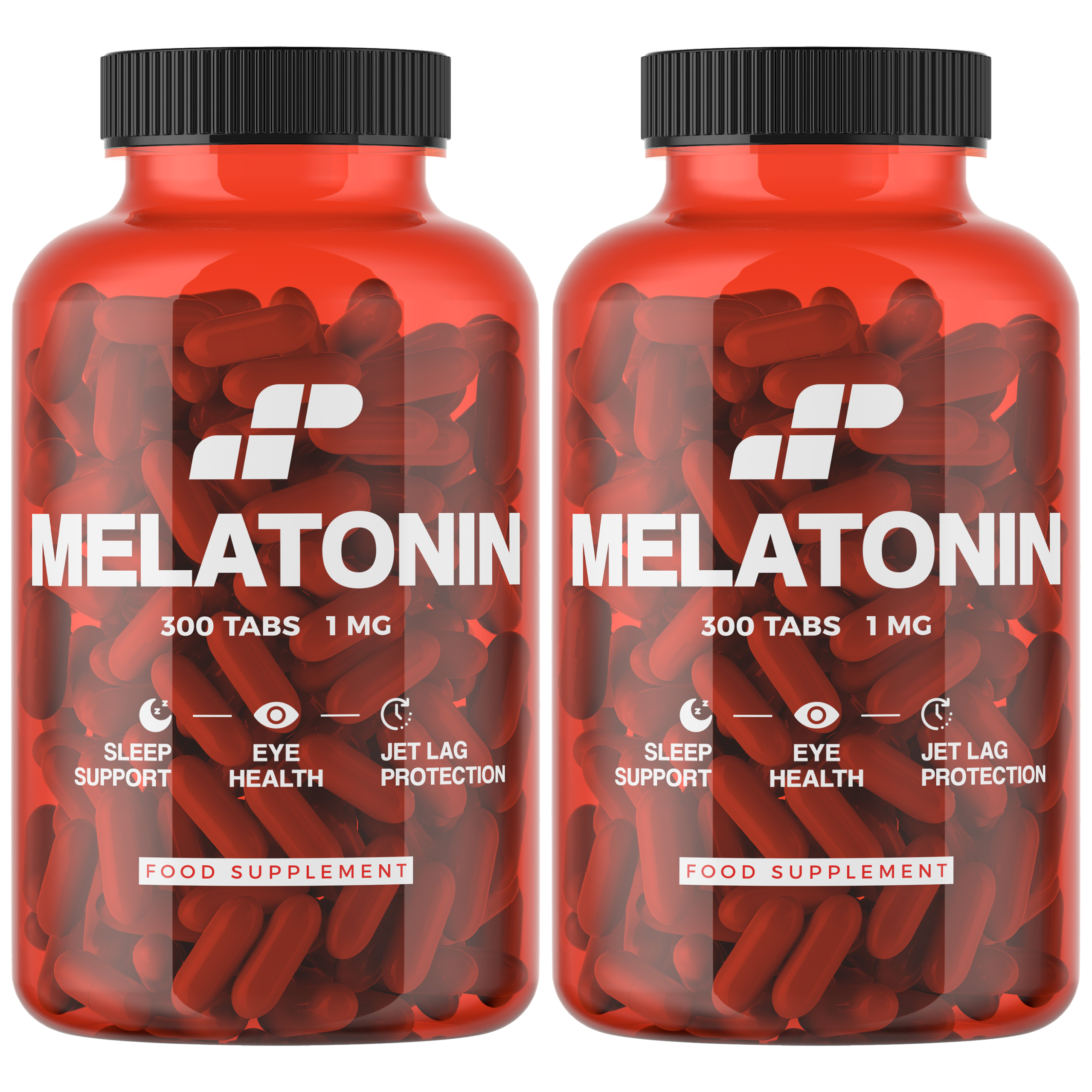 MP NUTRITION Melatonin 1mg - 300tabs - 2x Melatonina
