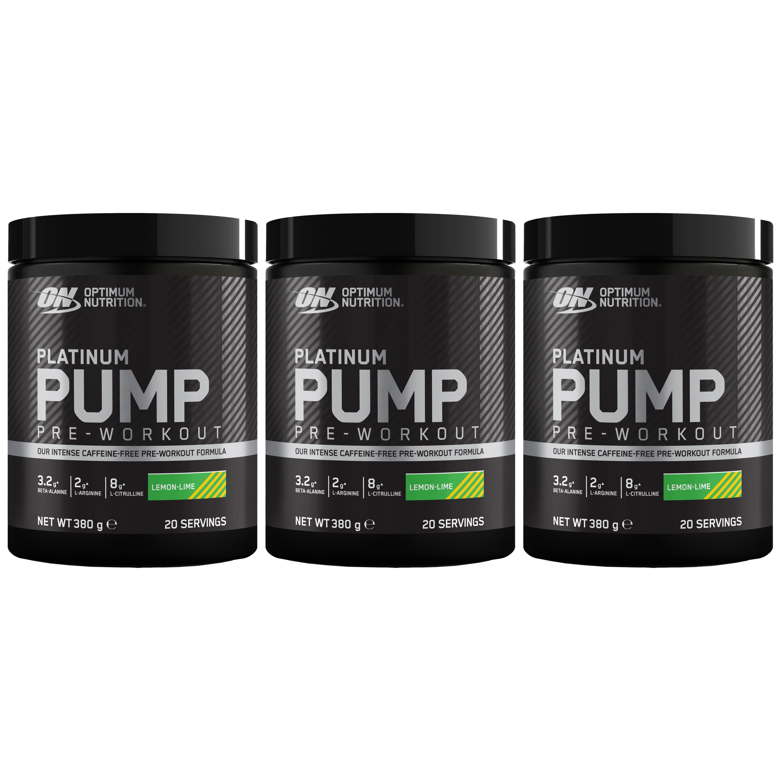 OPTIMUM NUTRITION - Platinum Pump Pre-Workout - 3x 380g