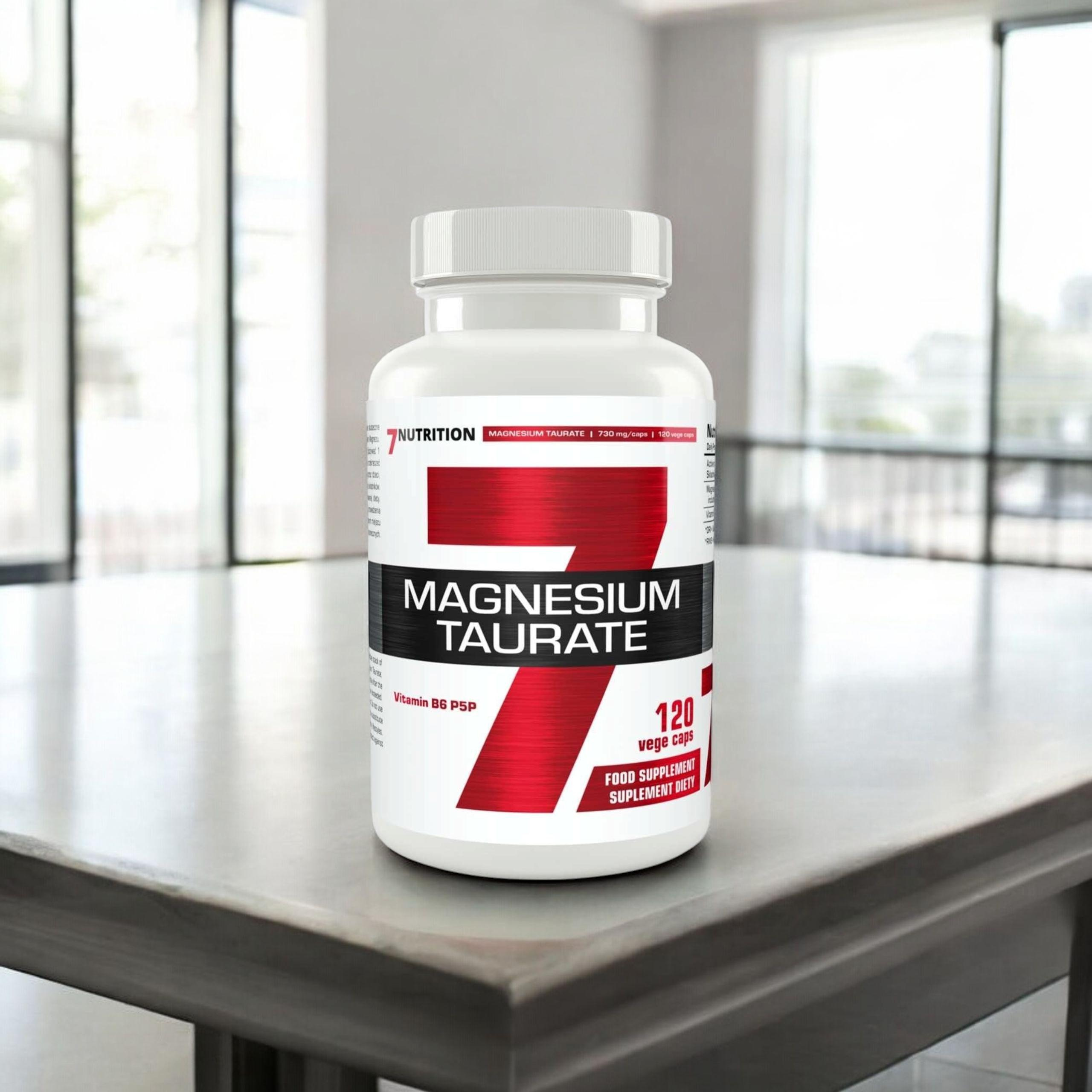 7 NUTRITION - Magnesium Taurate - 120vcaps.