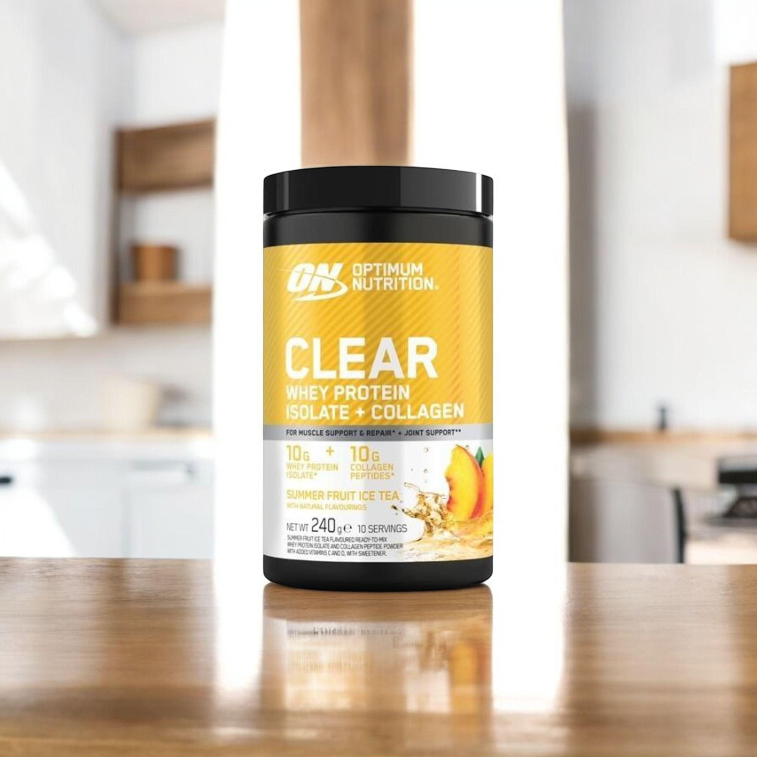 OPTIMUM NUTRITION - Whey Collagen - 240g - Summer Fruit Ice Tea