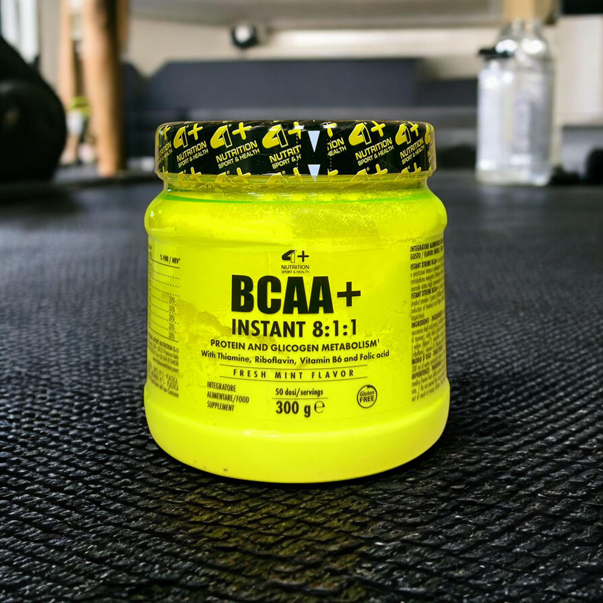 4+ NUTRITION - BCAA Instant Xtreme 8:1:1 - 2x 300g - Fresh Mint