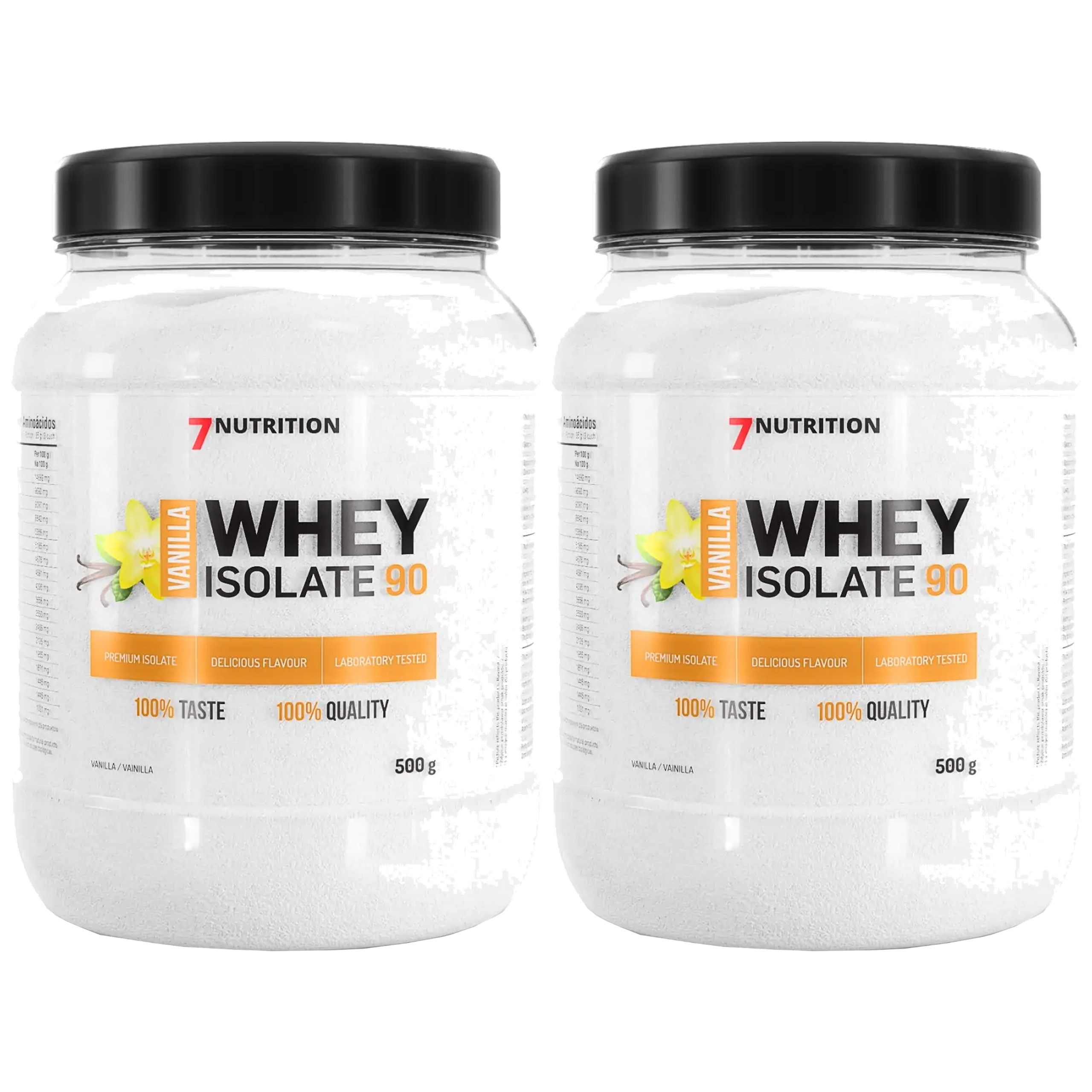 7 NUTRITION Whey Isolate 90 - 2x 500g