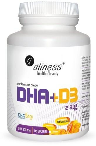 Omega DHA 300mg provenant de microalgues - complément alimentaire ALINESS
