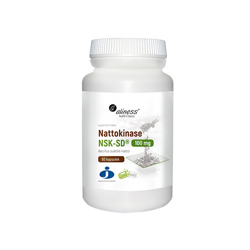 ALINESS Nattokinase NSK-SD 100mg - 2x 60caps.