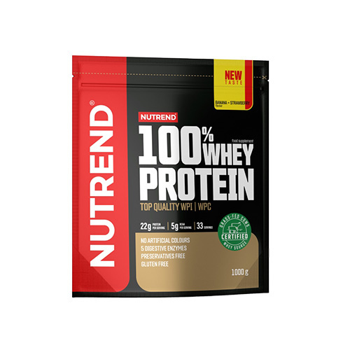 NUTREND 100% Whey Protein - 3x 1000g