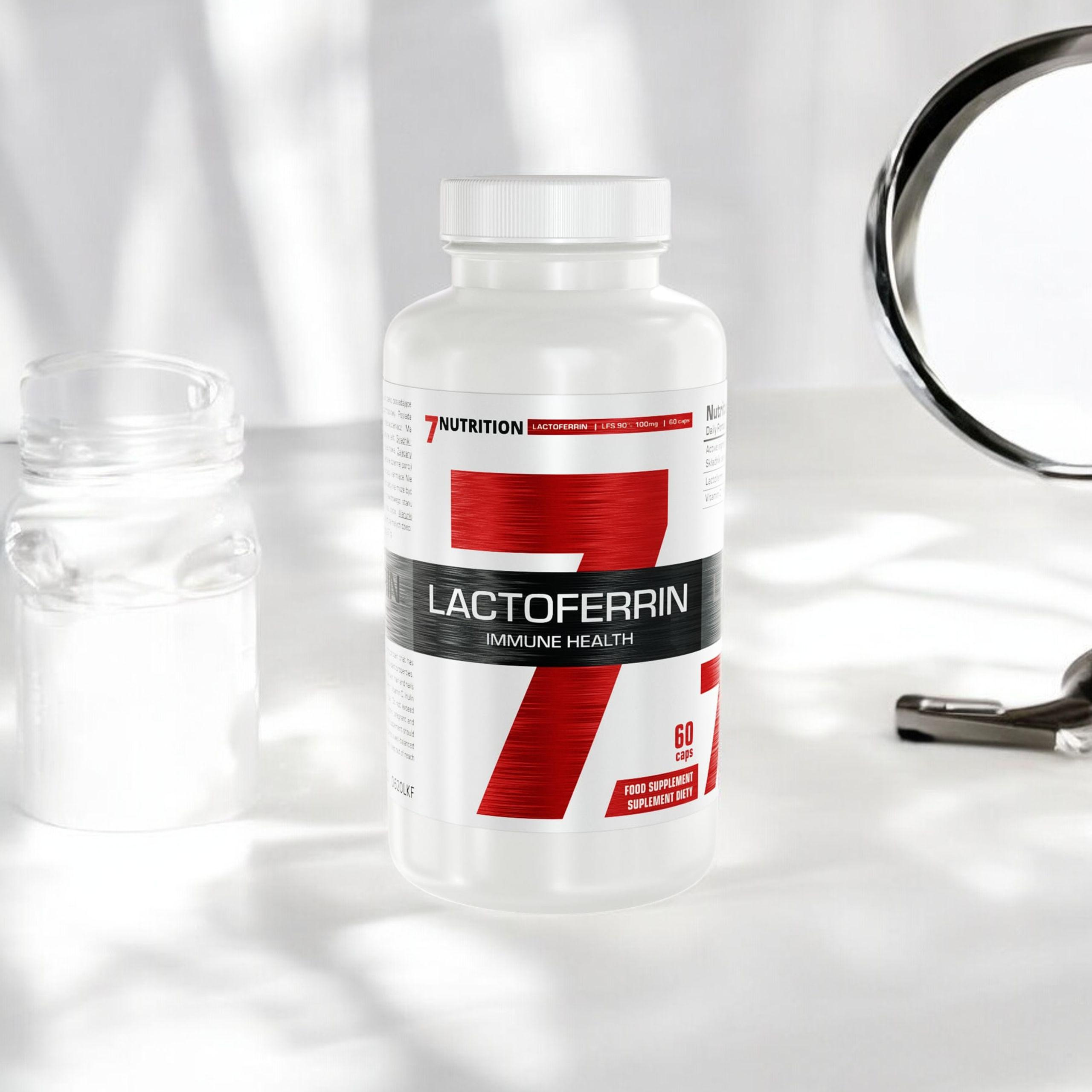 7 NUTRITION Lactoferrin 100mg - 3x 60caps