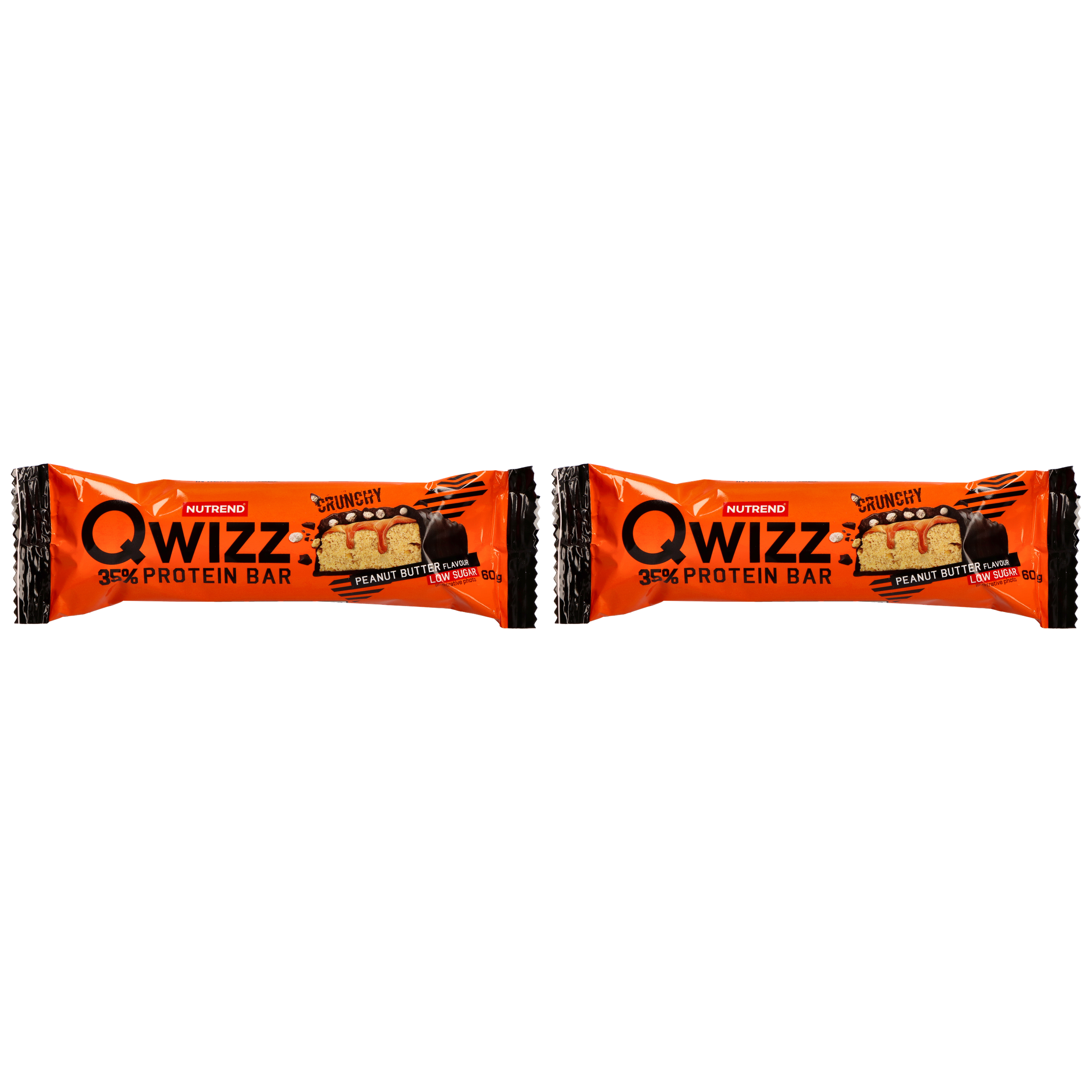 NUTREND Baton QWIZZ Protein Bar - 2x 60g