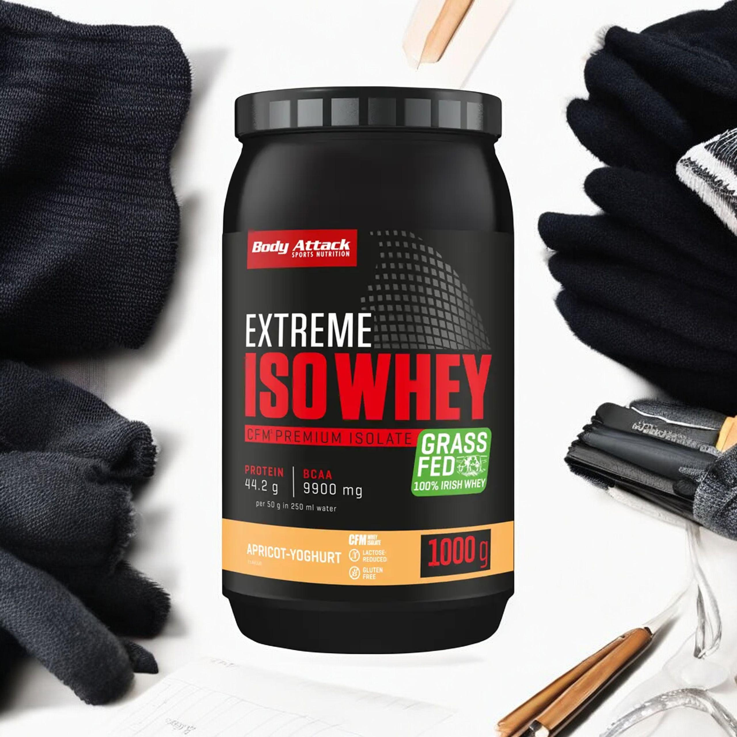 BODY ATTACK Extreme Iso Whey - 3x 1000g