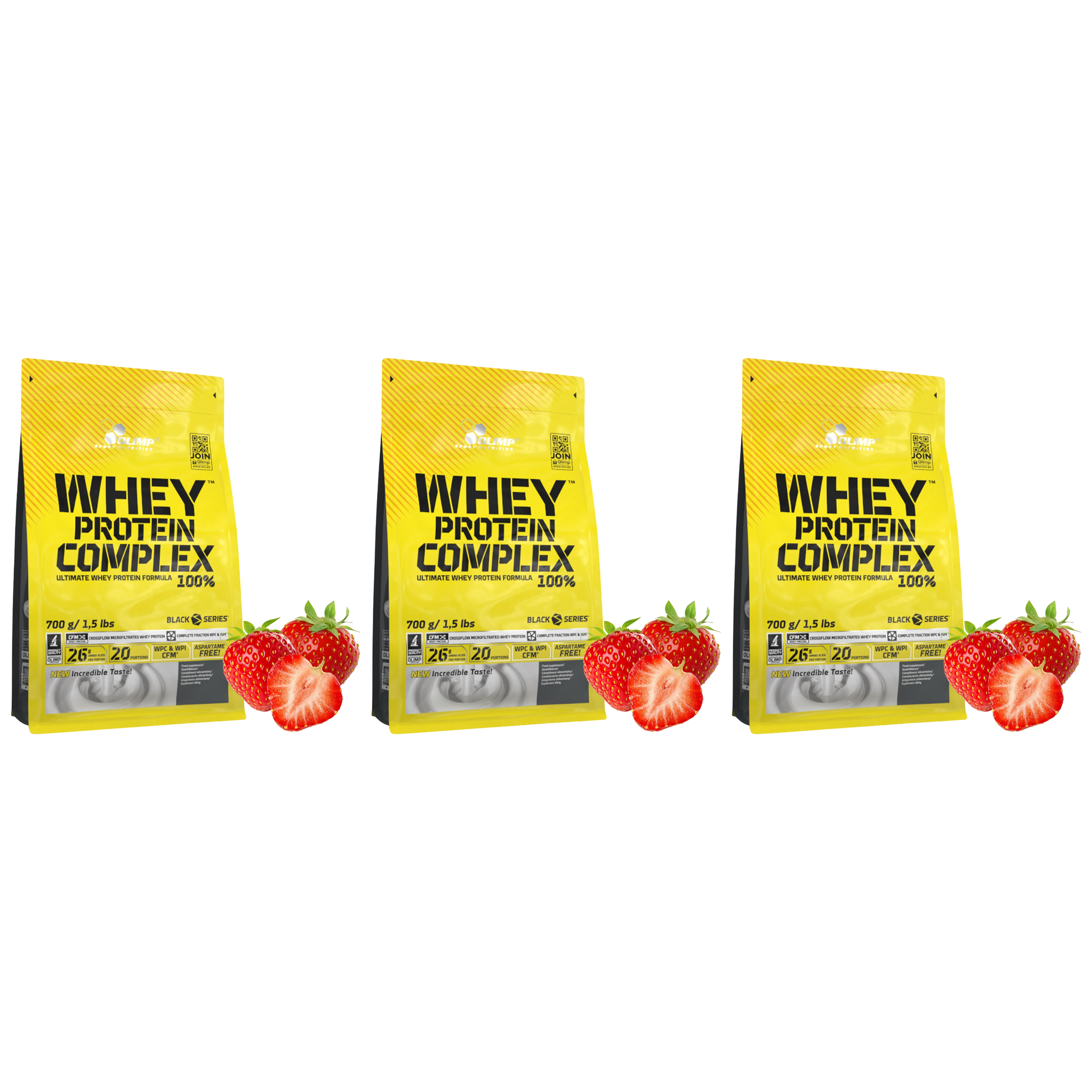 OLIMP Whey Protein Complex 100% - 3x 700g