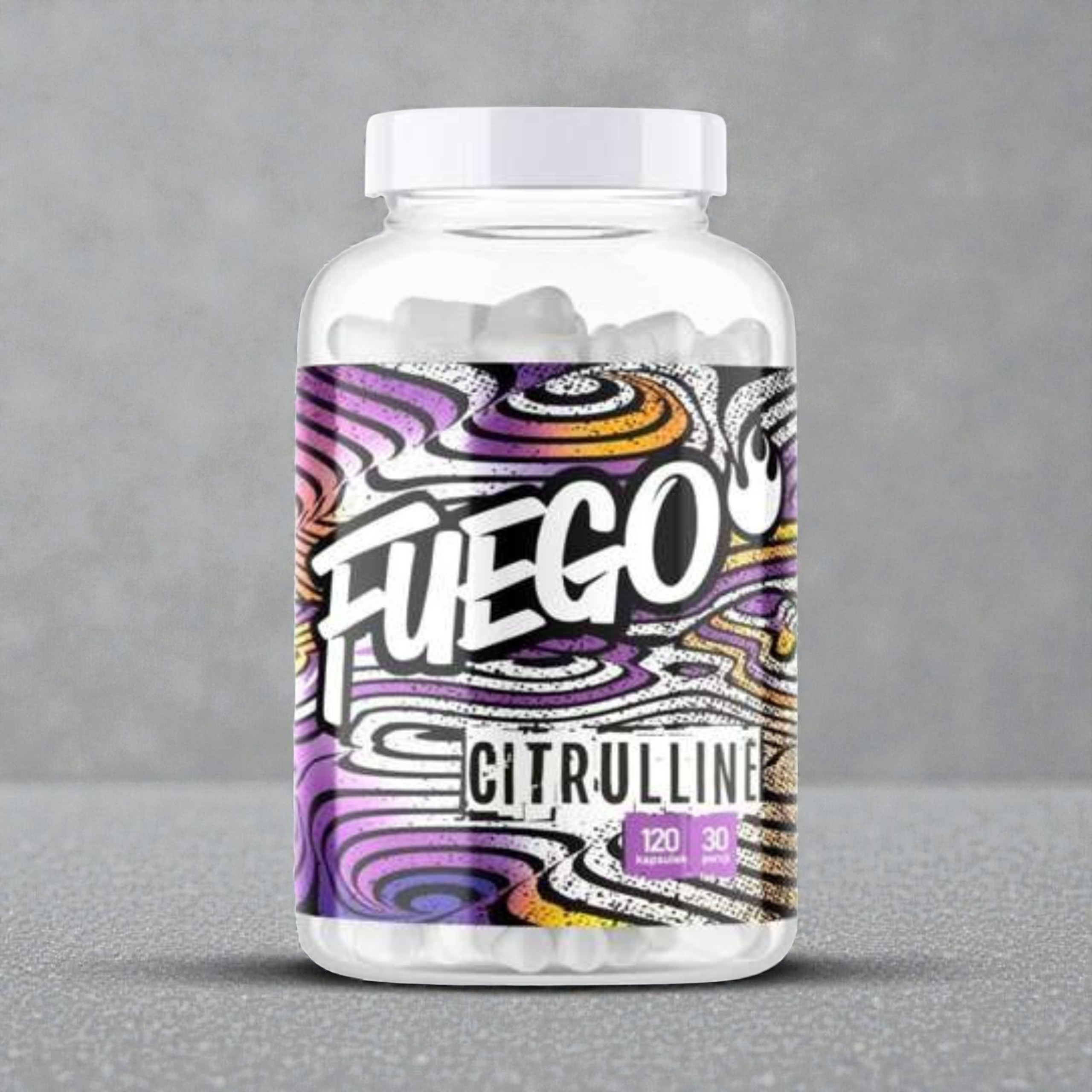 FUEGO - Citrulline - 3x 120caps.