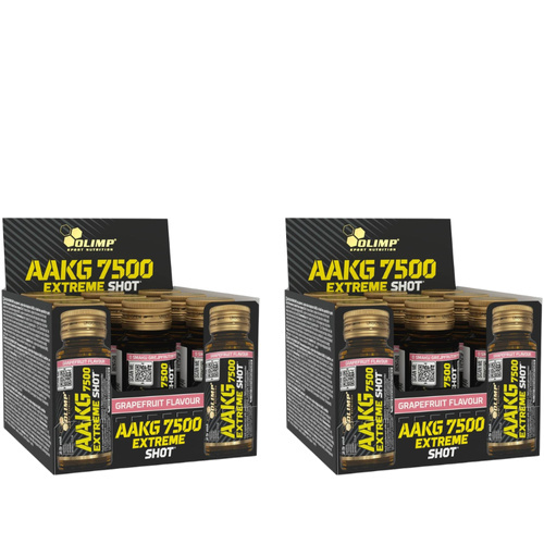 OLIMP - AAKG 7500 Extreme Shot - 9x 2x 25ml - Grapefruit